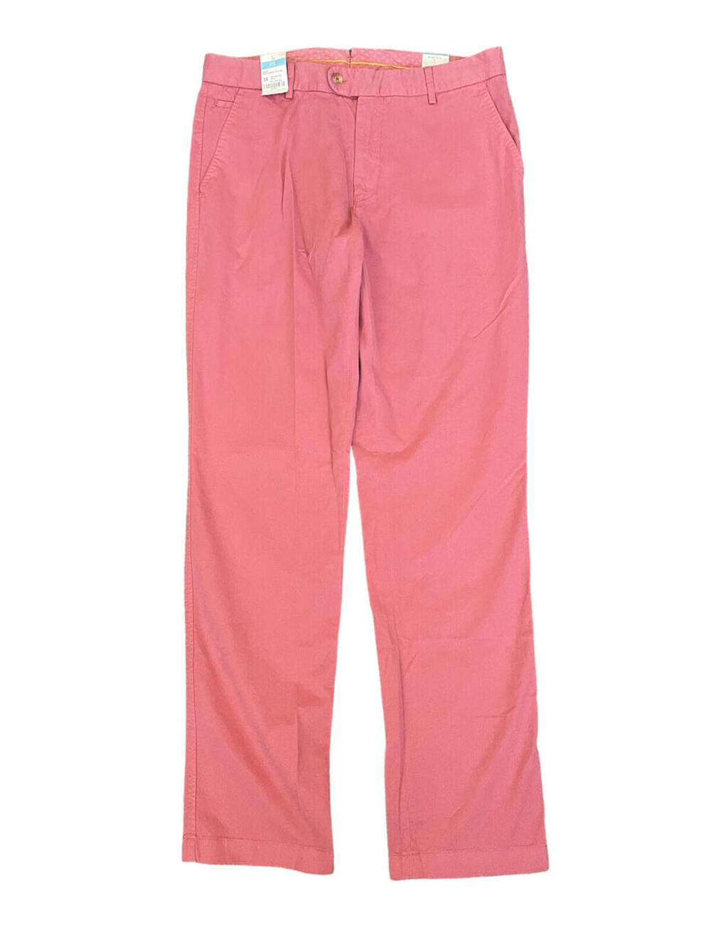 J. McLaughlin Men's Chino Dyed Pants Weather Red Taylor Cotton NWT $155 Size 34